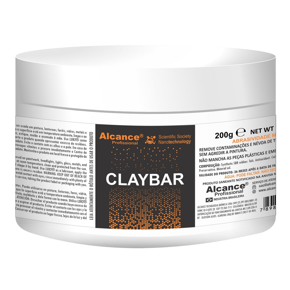 ALCANCE- CLAY BAR AGRESIVIDAD MEDIA – 200GR