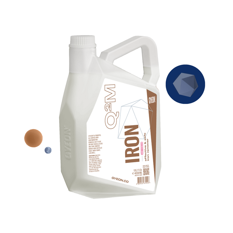 GYEON – Q²M IRON REDEFINED – LIMPIADOR FERRICO - 4LT