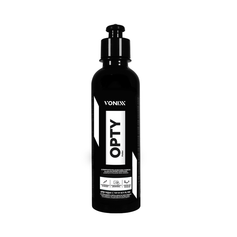 VONIXX – OPTY – COMPUESTO PULIDOR PARA VIDRIOS – 240ML
