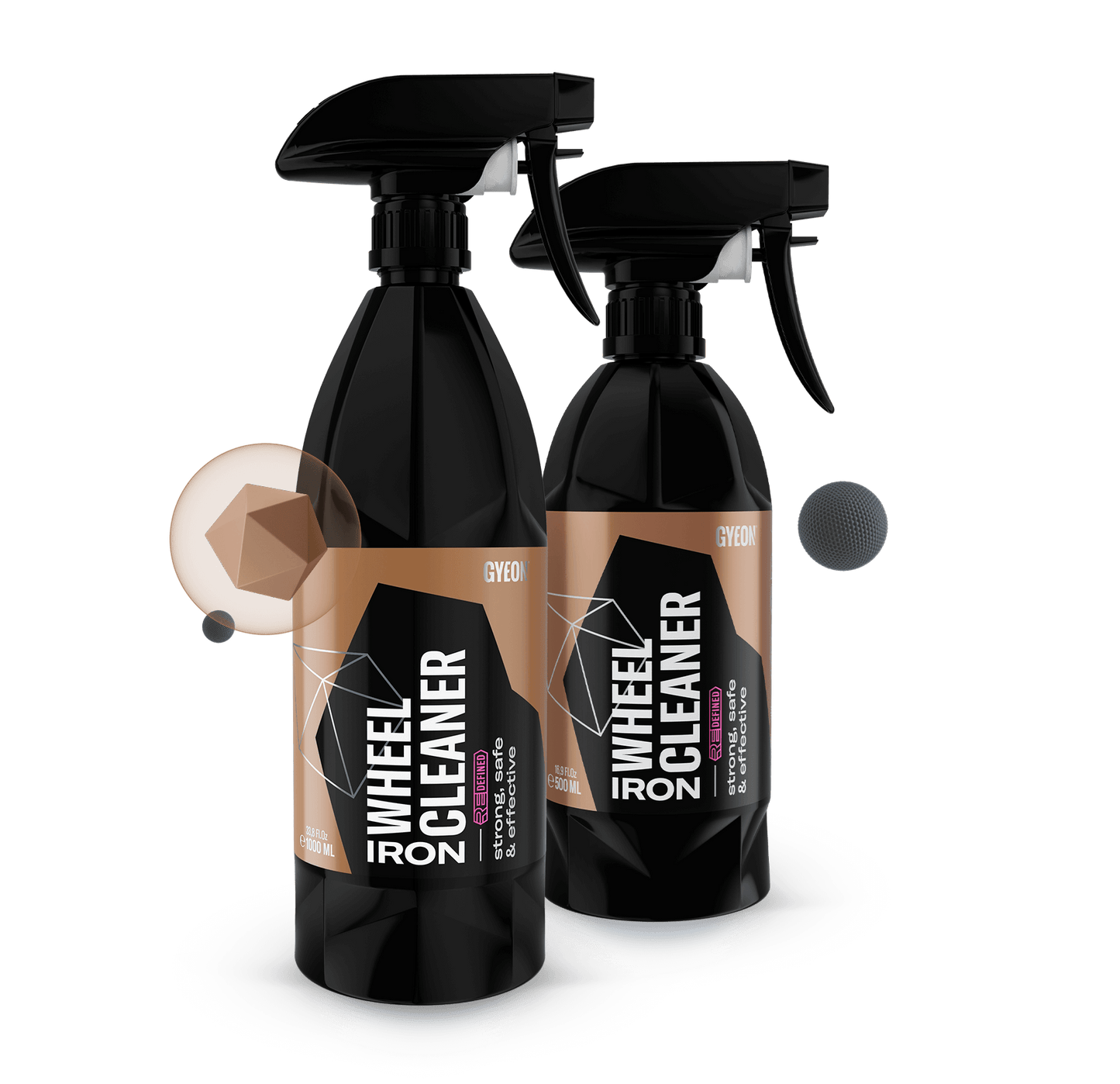 GYEON – Q²M IRON WHEEL CLEANER REDEFINED – LIMPIADOR DE LLANTAS - 500ml