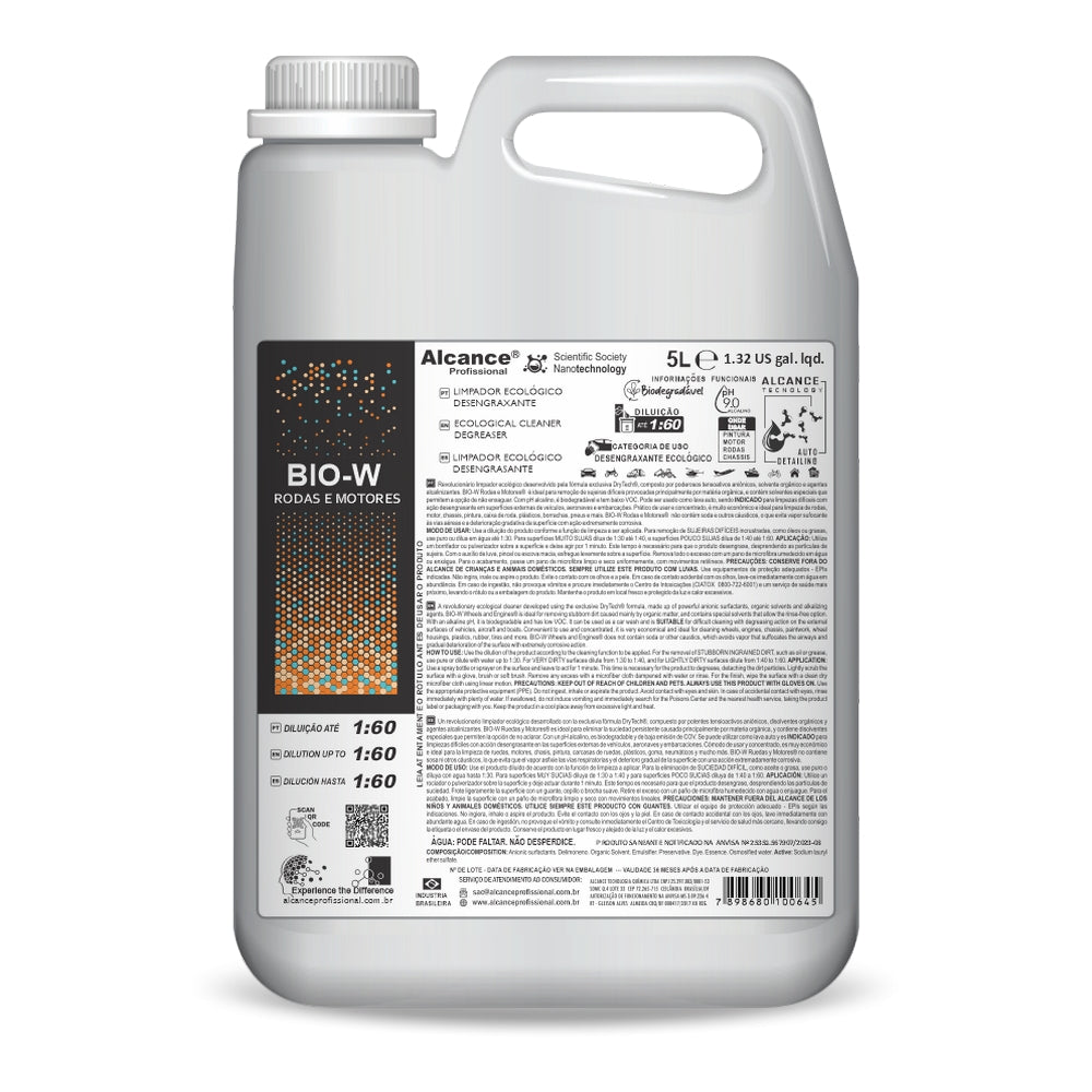 ALCANCE – BIO W – RUEDAS Y MOTORES - 5L