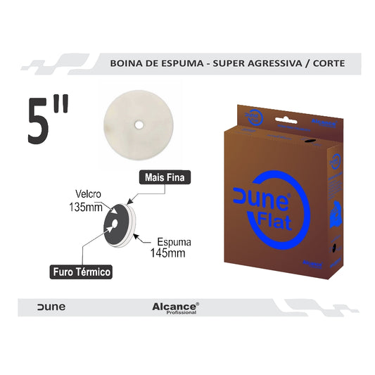 ALCANCE – BOINA / PAD DE DUNAS SUPERAGRESIVA – 5″