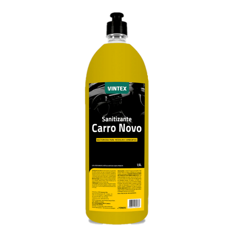 VINTEX – SANITIZANTE CARRO NOVO 1.5 LT