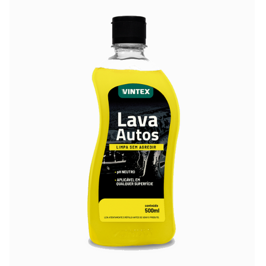 VINTEX – LAVA AUTOS – SHAMPOO PH NEUTRO - 500 ML