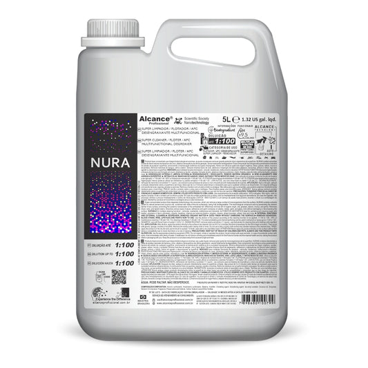ALCANCE – NURA – LIMPIADOR MULTIPROPOSITO PH ALCALINO - 5L