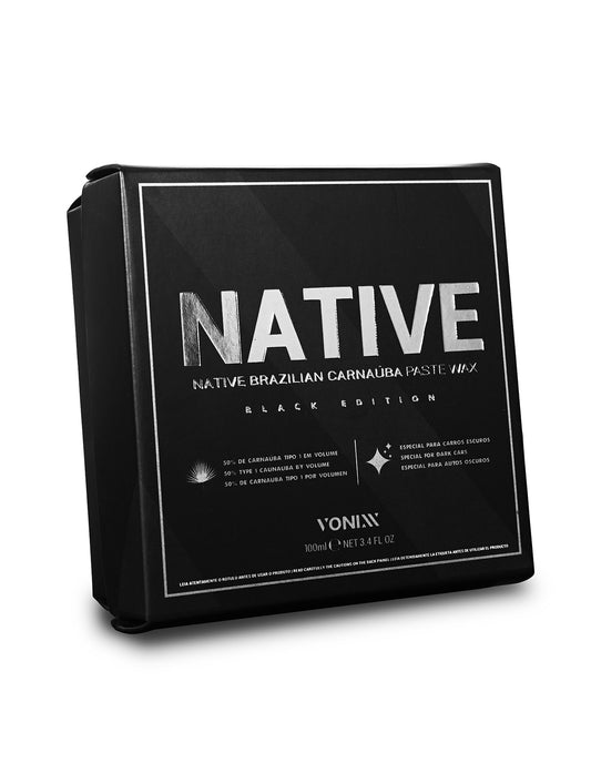 VONIXX – NATIVE PASTE WAX – BLACK EDITION – CERA EN PASTA PARA AUTOS OSCUROS