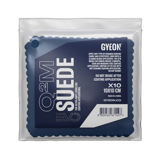 GYEON – Q²M SUEDE EVO PACK 10 UND