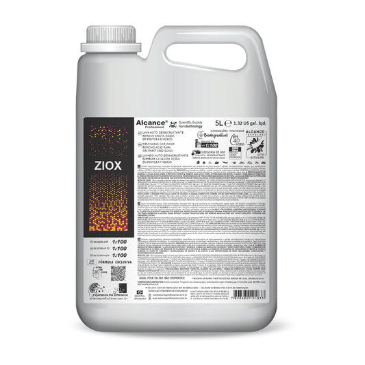 ALCANCE – ZIOX – SHAMPOO FUNCIONAL PH ACIDO - 5L
