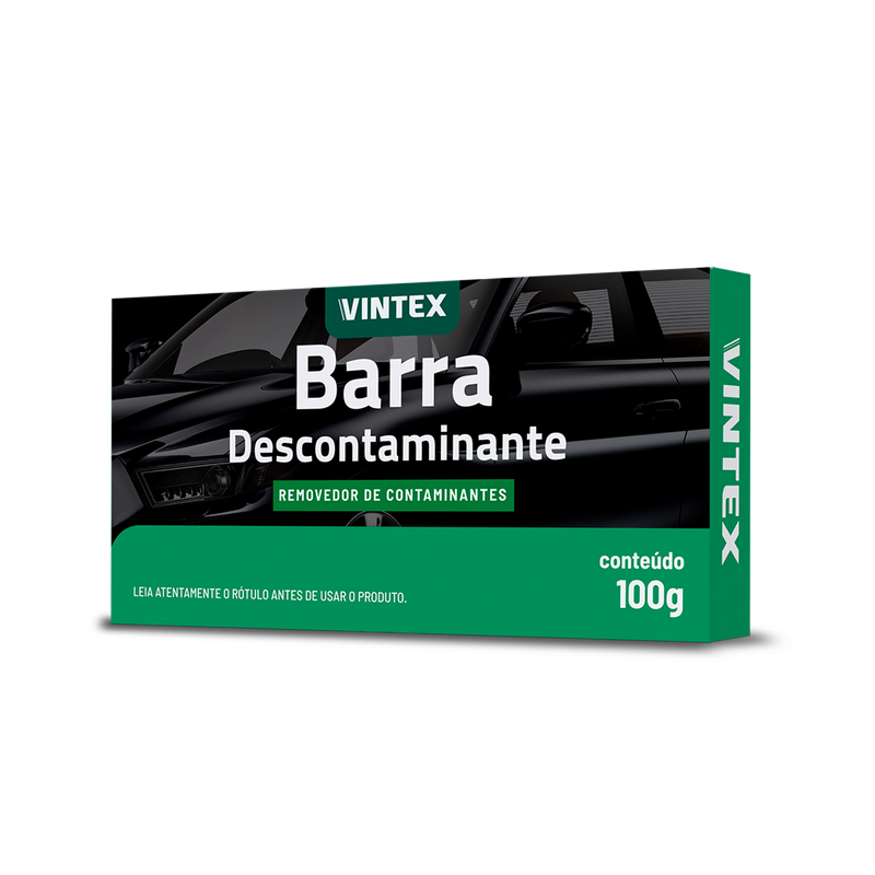 VINTEX – BARRA DESCONTAMINANTE – CLAY BAR - 100g