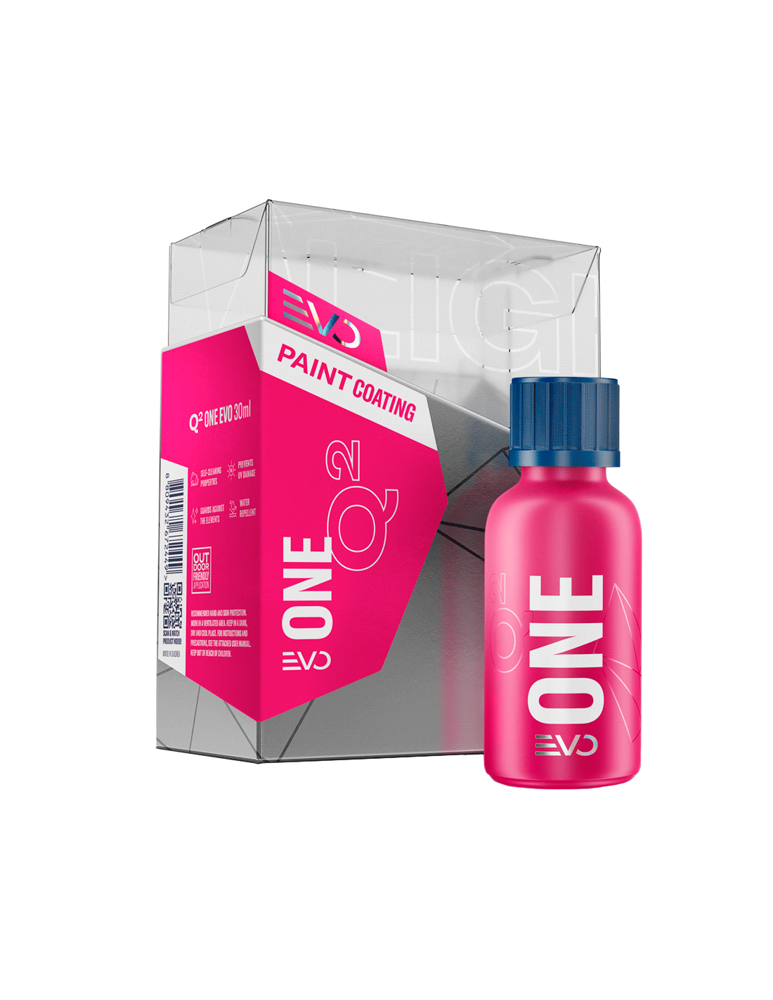 GYEON – Q² ONE EVO LIGHT BOX – REVESTIMIENTO CERÁMICO - 30ml