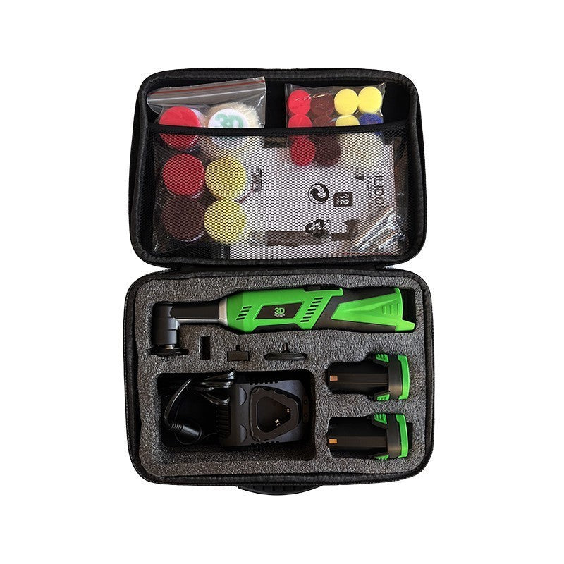 Mini Pulidora L-44 Doble Acción – Máquina Profesional para Detailing Automotriz