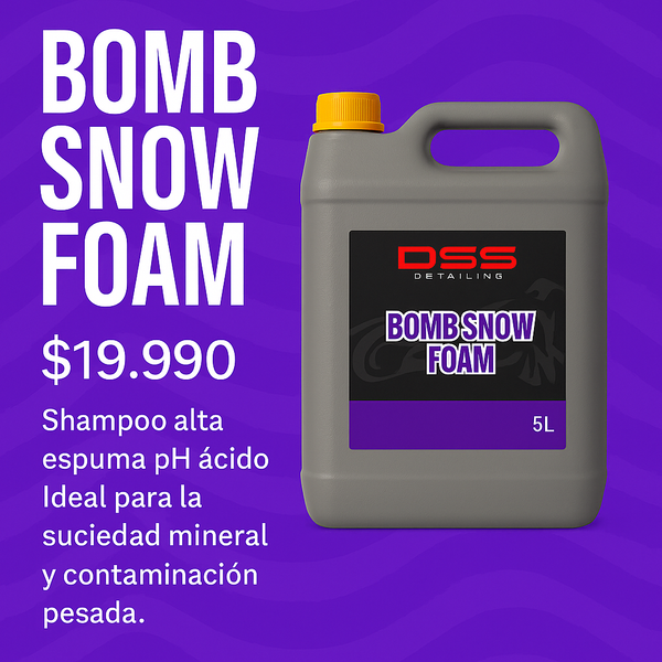 Bomb Snow Foam - shampoo ph ácido