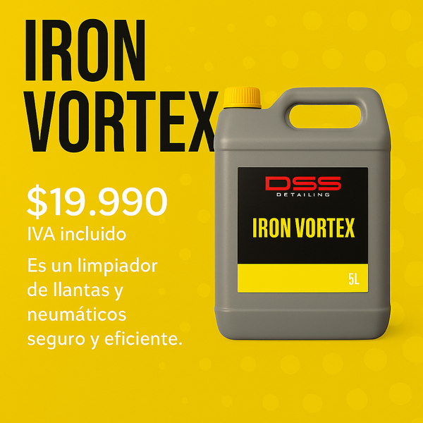 Iron vortex - limpiador de llantas y neumáticos