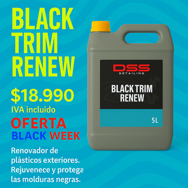 Black trim renew - renovador de plásticos exteriores