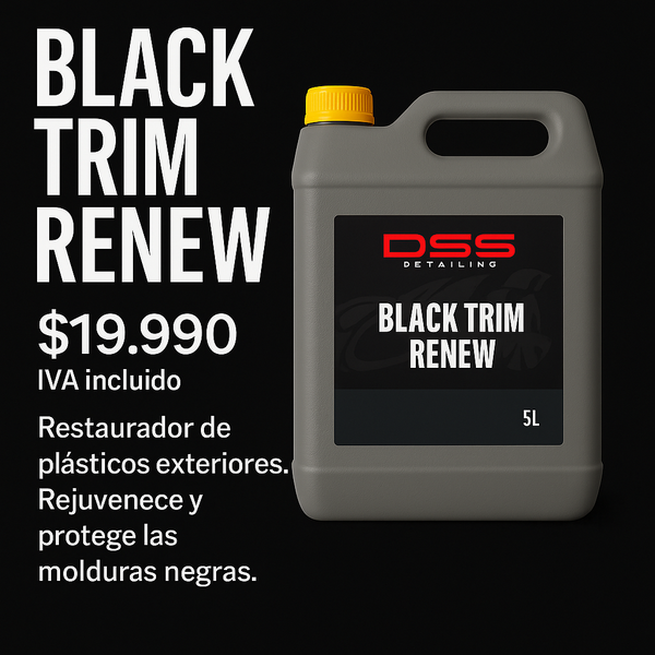 Black trim renew - renovador de plásticos exteriores