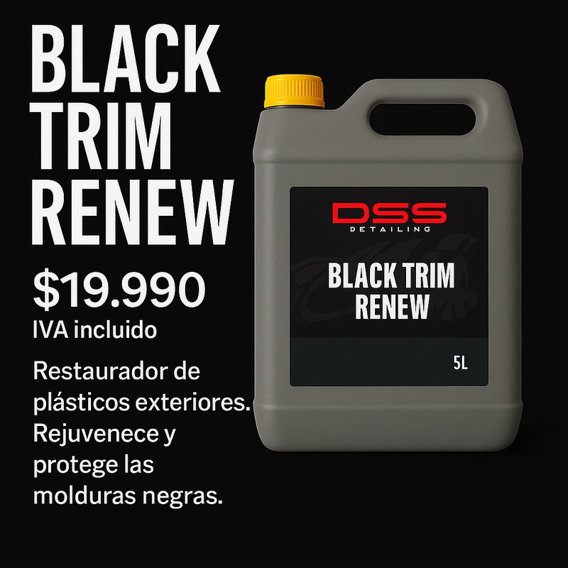 Black trim renew - renovador de plásticos exteriores