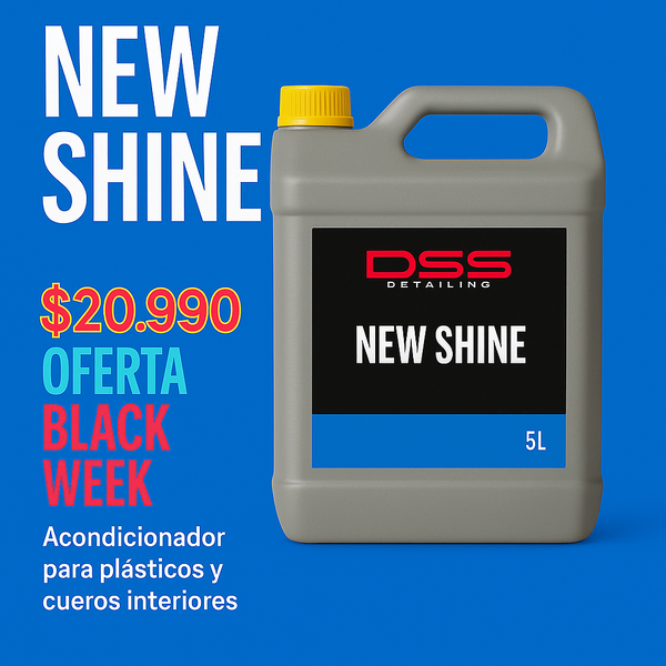 New shine - acondicionador de plásticos y cueros