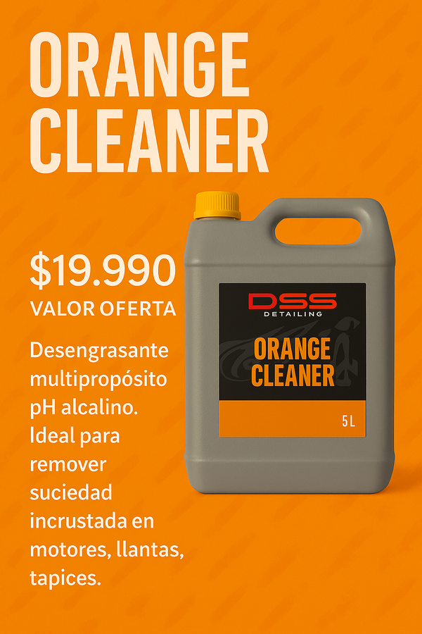 Orange cleaner - desengrasante multipropósito