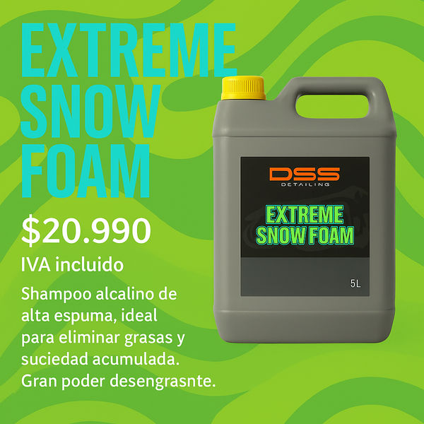Extreme snow foam - shampoo ph alcalino