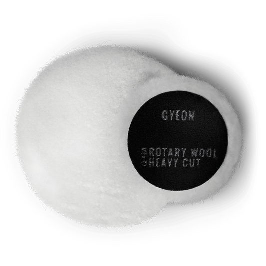 GYEON – Q²M ROTARY WOOL HEAVY CUT 3″ – PAD LANA HYBRIDA (2 PACK)